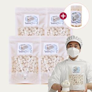 [펫502] [4+1] 대용량 북어트릿 4개+중용량 트릿 1개 연안부두 동결건조 수제간식