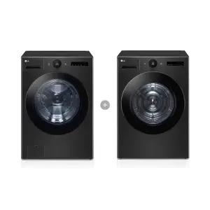 [LG] 트롬 오브제 세탁기 + 건조기 FX24KN-20KN 배송무료