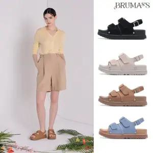 브루마스  방수 스웨이드 샌들