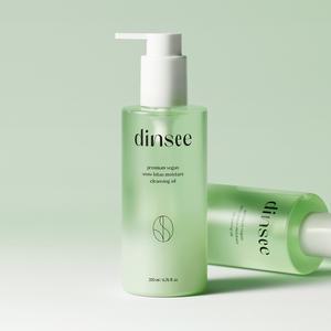 [유한양행/공식] 딘시 프리미엄 비건 눈연꽃 히알루론산 수분 클렌징 오일 200ml