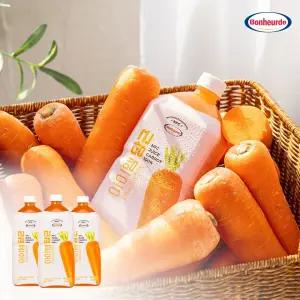 [100% NFC 착즙] 보넬드 아이엠 당근 주스 즙 1L 3개