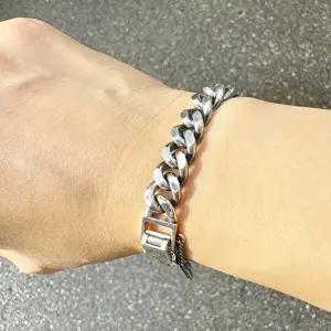 [차차실버]커브 8mm 은팔찌 베스트 무난 심플 순은 커플 생일 925실버