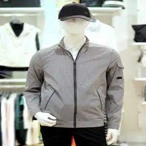 [엘르골프] 엘르골프 S/S 남성 잔체크 캐쥬얼 바람막이 점퍼 6K-31303-190