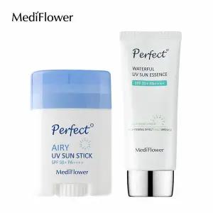 [메디플라워]퍼펙트 에어리 선스틱 23g+워터풀 선에센스 50ml