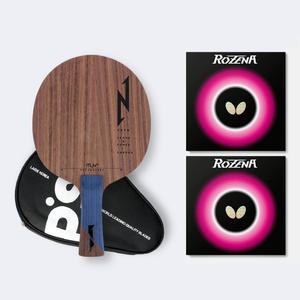 엑시옴 탁구라켓 제타 오펜시브 플러스 + 로제나 러버조합 양면채