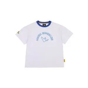 [마크곤잘레스키즈](하남점)마크 엔젤 링거 반팔 티셔츠-블루