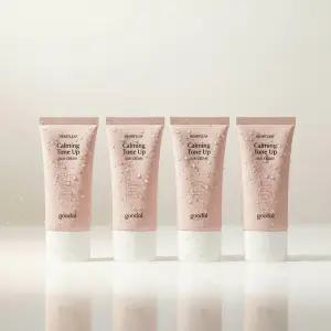 구달 맑은 어성초 진정 수분 톤업선크림50ml x4개 피부톤보정