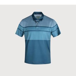 트레몰로 HC09 블럭 프린팅 반팔 티셔츠 인디안 어반 남성 터콰이즈그린 레귤러 폴리