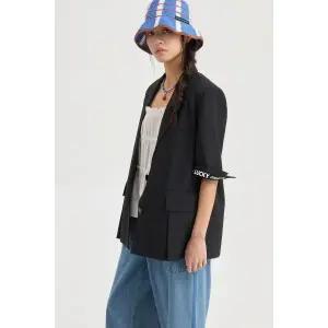 [럭키슈에뜨](센텀시티점)[럭키위크]반팔싱글자켓LQJAM25600BKX