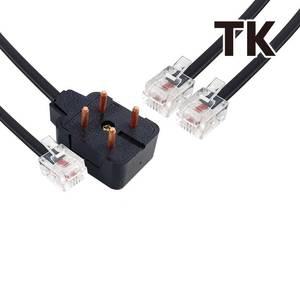 전화선 코드 팩스 전화기 케이블 연장선