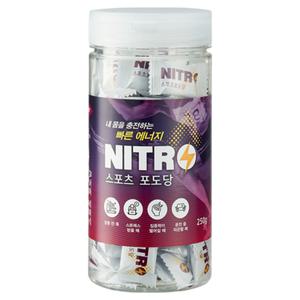 휘트니스 니트로 스포츠 포도당 캔디 100정