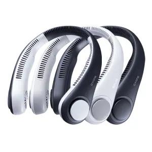 4000W 고용량 넥선풍기 휴대용 넥밴드 선풍기 C타입 충전 목걸이 목풍기 대용량 목에거는 넥풍기