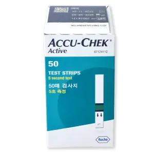 Accu-Chek 아큐첵 액티브 혈당검사지 50매