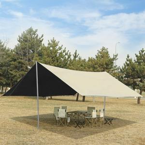 사갓 타프 삿갓 실타프 심지 타푸 렉타 쉘 차광막 그늘막 백패킹 4m x 3m