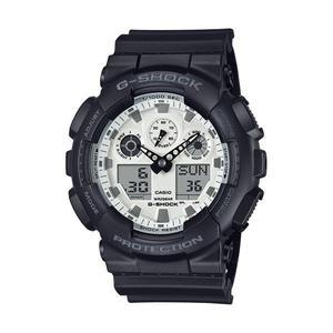 [지샥] GA-100WD-1A 블랙 브릴리언트 남성 우레탄 아날로그 전자 시계