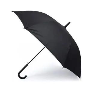 [오너클랜]기라로쉬 60 솔리드 우산 블랙 장우산 자동 성인 학생 여성우산 남성우산 심플장우산