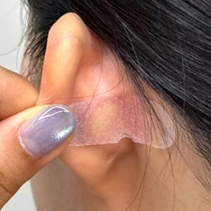 귀세우는 스티커 투명 눌린귀테이프 고밀착 귀뒷면 테잎