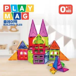 (창의와날개) 플레이맥 자석블록 70pcs