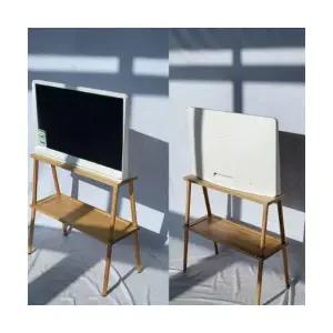 제로썬 LG 룸앤티비 2세대 신형 거치대 우드 스탠드 27인치