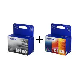 삼성 정품 INK-M180 C180 잉크 세트 SL-J1660 J1770FW J1663 J1665