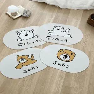 빨아쓰는 규조토발매트 욕실 주방 화장실 싱크대/인테리어/화이트/흰색/발판/깔개/규조트/매트/씽크대