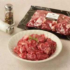 시즈닝 안심추리 찹스테이크 400g