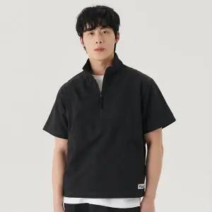 [휠라](광주신세계)[FILA] 항균 에센셜 반팔 아노락 (FS2JKG2105X_BLK)