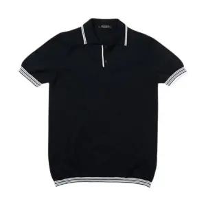 [빠니깔레] 이태리직수입 소프트코튼 2COLOR 숏슬림 배색카_라면니트티 F-ANIT06 (P002114431)