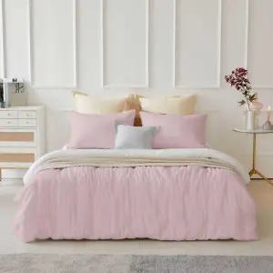 [롯데백화점]소프라움 E퀸즈2 면모달 차렵이불 S 핑크 (사계절)