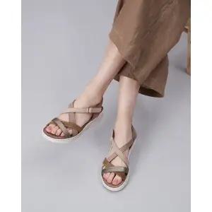 [자사몰특가] 비제바노 데미 02 여성 샌들-브라운