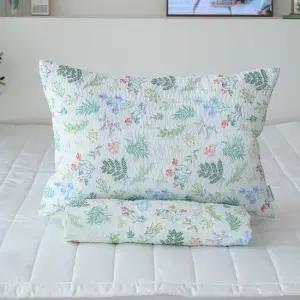 1+1 리빙홈 리버서블 듀라론 시어서커 냉감 베개커버 50x70