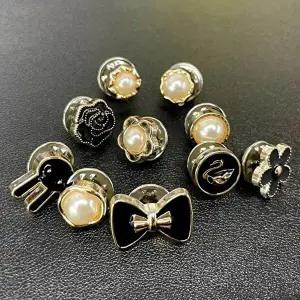 매너브로치 믹스 포인트 혼합 10종 세트 브로치 옷핀-WFGTFV8