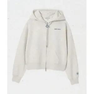 와키윌리 WACKY WILLY 우먼스 타이포 로고 크롭 후드집업 오트밀 WA2503HZ51OT 327834
