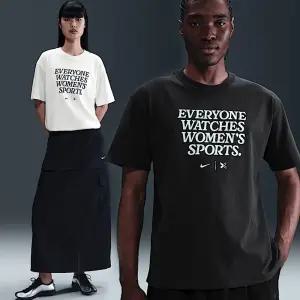 나이키 남녀공용 Everyone Watches Womens Sports 반팔티 IM0560-133 아이보리/IM0560-045 블랙