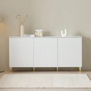 [우아미가구]소무 템바 높은 수납 도어 거실장 1500