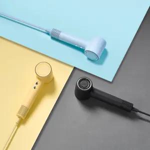 블루필 에어잇츠 헤어 드라이기 가벼운 BLDC 저소음 전문가용 아기 미용실 미니 여행용