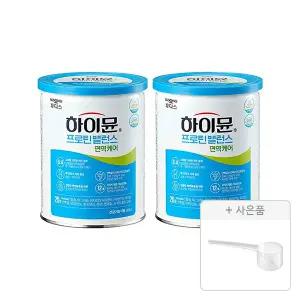 하이뮨 프로틴 밸런스 캔 면역케어 304g, 2개+증정(스푼, 1개)