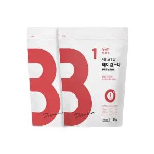 레인보우샵 베이킹소다 프리미엄 3kg 2개입 총 6kg 대용량