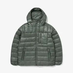 [휠라](광주신세계)[FILA] 유광 립스탑 경량 후드 다운 (FS2DJG4108M_GKH)