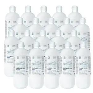 깨끗한아이 렌즈 식염수 500ml 20개 드림 하드 소프트 세척액 용액