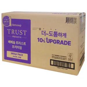베베숲 트러스트 프리미엄 메가팩 물티슈 80매 x 20개
