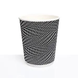 튼튼한 2겹 테이크아웃 10온스 카페 대형 종이컵 50개 두꺼운 프리미엄 이중컵