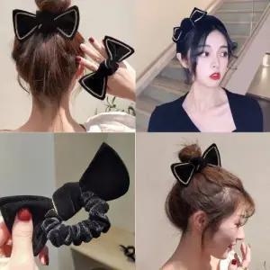 벨벳 리본 곱창 벨벳리본끈 곱창밴드 헤어머리끈 곱창끈 곱창헤어장식 여자머리끈 여성머리끈
