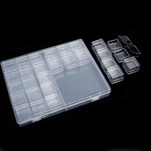 30칸 아크릴 비즈케이스 쥬얼리 소품 보관함-WD52365