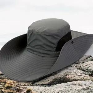 남자 여자 챙넓은 와이드 모자 사파리 등산모자 여행용 트레킹 버킷햇 아웃도어