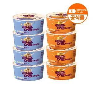 삼양 큰컵 탱글 머쉬름크림 4입 + 갈릭오일 4입