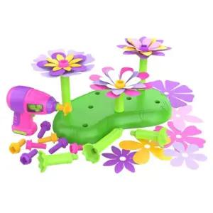 여아 정원가꾸기 알록달록 꽃만들기 공구놀이 키트/ 나사볼트장난감 간단한조작