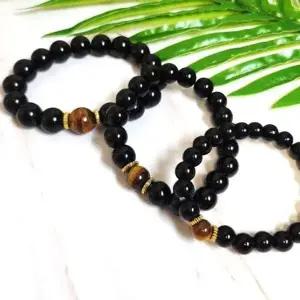 팔찌 불교 패션 8mm 흑요석 염주팔찌-WFGT9JX