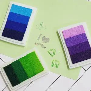 [하프클럽/]그라데이션 스탬프 패드 B 인주 도장패 4색