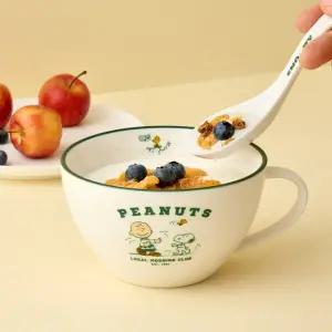 락앤락 스누피 도자기 시리얼볼 세트 (스푼포함)